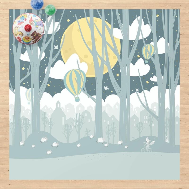 Alfombras vinílicas - Moon With Trees And Houses - Cuadrado 1:1 Dimensión LxA: 80cm x 80cm
Alfombras vinílicas - Moon With Trees And Houses - Cuadrado 1:1 Dimensión LxA: 80cm x 80cm
