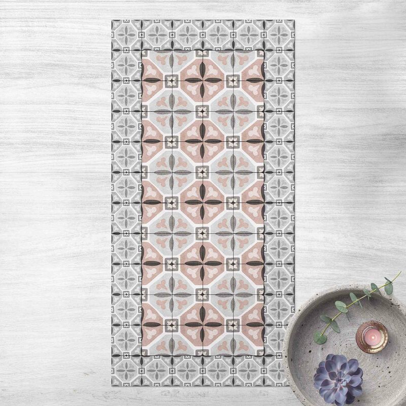 Bilderwelten - Alfombras vinílicas - Moroccan Tiles Flower Petals With Tile Frame - Alto 2:1 Dimensión LxA: 240cm x 120cm
Bilderwelten - Alfombras vinílicas - Moroccan Tiles Flower Petals With Tile Frame - Alto 2:1 Dimensión LxA: 240cm x 120cm