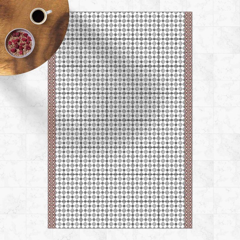 Alfombras vinílicas - Moroccan Tiles Stars And Squares With Border - Alto 3:2 Dimensión LxA: 180cm x 120cm
Alfombras vinílicas - Moroccan Tiles Stars And Squares With Border - Alto 3:2 Dimensión LxA: 180cm x 120cm