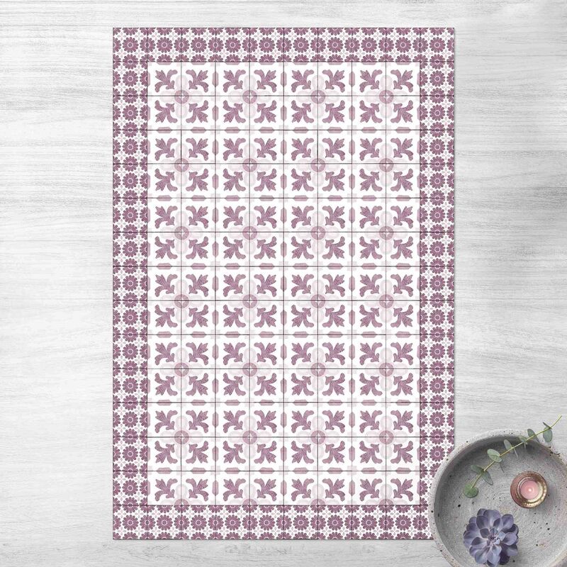 Alfombras vinílicas - Moroccan Tiles With Ornaments With Tile Frame - Alto 3:2 Dimensión LxA: 60cm x 40cm
Alfombras vinílicas - Moroccan Tiles With Ornaments With Tile Frame - Alto 3:2 Dimensión LxA: 60cm x 40cm