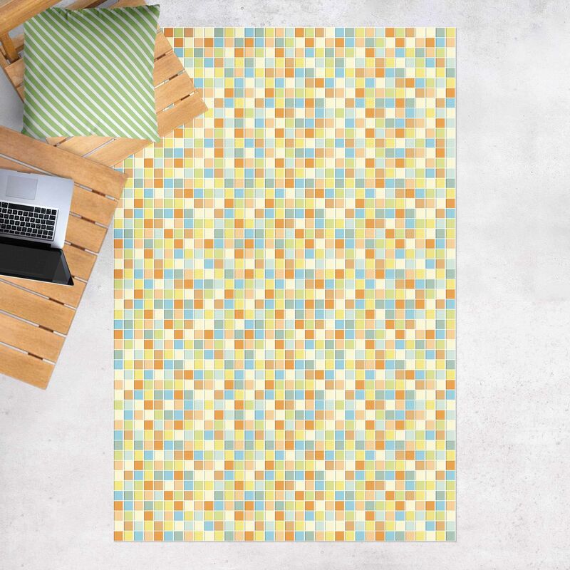 Alfombras vinílicas - Mosaic Tiles Summer Set - Alto 3:2 Dimensión LxA: 210cm x 140cm
Alfombras vinílicas - Mosaic Tiles Summer Set - Alto 3:2 Dimensión LxA: 210cm x 140cm