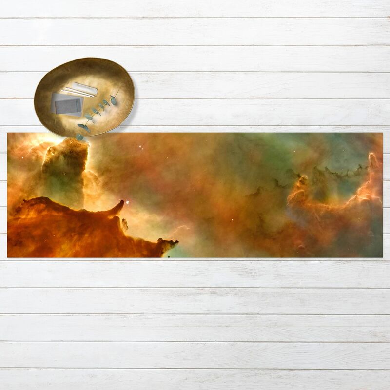 Alfombras vinílicas - NASA Picture Orange Space Nebula - Panorama Formato apaisado Dimensión LxA: 50cm x 150cm
Alfombras vinílicas - NASA Picture Orange Space Nebula - Panorama Formato apaisado Dimensión LxA: 50cm x 150cm