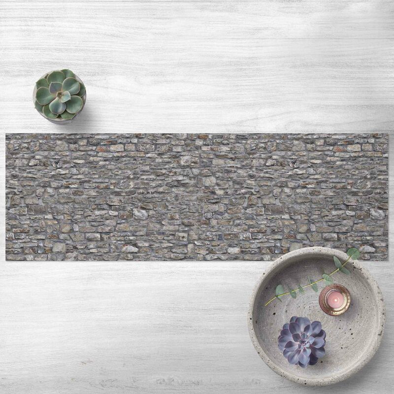 Alfombras vinílicas - Natural Stone Wallpaper Old Stone Wall - Panorama Formato apaisado Dimensión LxA: 30cm x 90cm
Alfombras vinílicas - Natural Stone Wallpaper Old Stone Wall - Panorama Formato apaisado Dimensión LxA: 30cm x 90cm