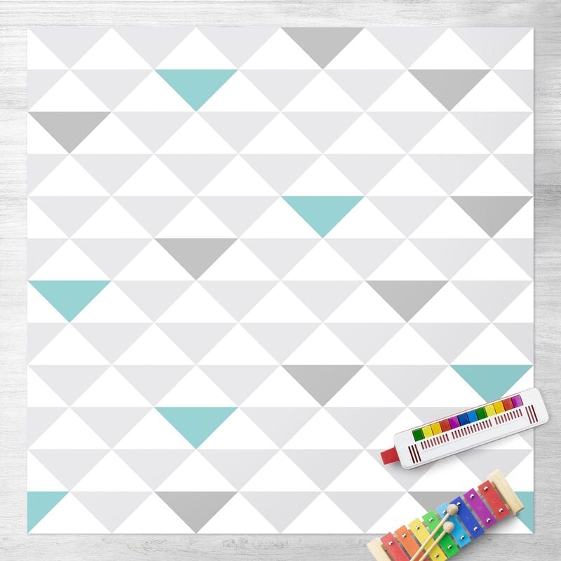 Alfombras vinílicas - No.YK64 Triangles Gray White Turquoise - Cuadrado 1:1 Dimensión LxA: 100cm x 100cm
Alfombras vinílicas - No.YK64 Triangles Gray White Turquoise - Cuadrado 1:1 Dimensión LxA: 100cm x 100cm