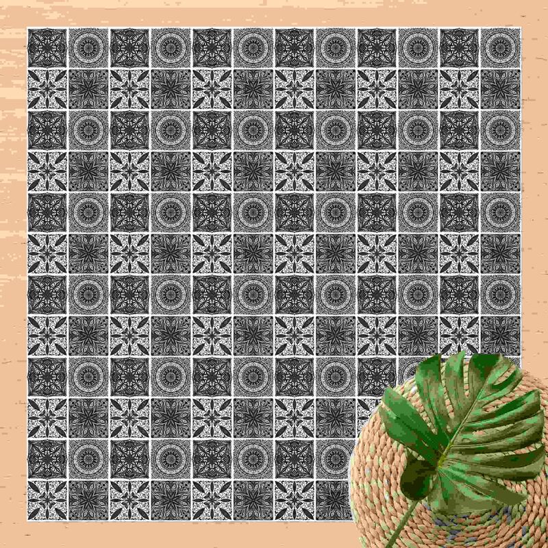 Bilderwelten - Alfombras vinílicas - Oriental Mandala Pattern Mix In Black With Glitter Look - Cuadrado 1:1 Dimensión LxA: 120cm x 120cm
Bilderwelten - Alfombras vinílicas - Oriental Mandala Pattern Mix In Black With Glitter Look - Cuadrado 1:1 Dimensión LxA: 120cm x 120cm