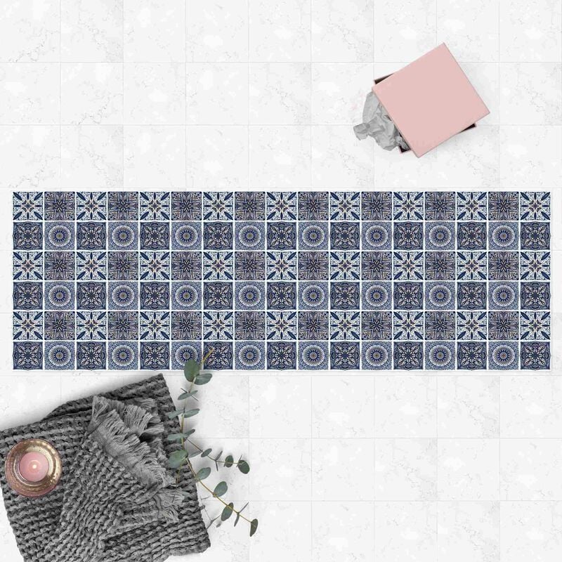 Alfombras vinílicas - Oriental Mandala Pattern Mix With Blue And Gold - Panorama Formato apaisado Dimensión LxA: 80cm x 240cm
Alfombras vinílicas - Oriental Mandala Pattern Mix With Blue And Gold - Panorama Formato apaisado Dimensión LxA: 80cm x 240cm