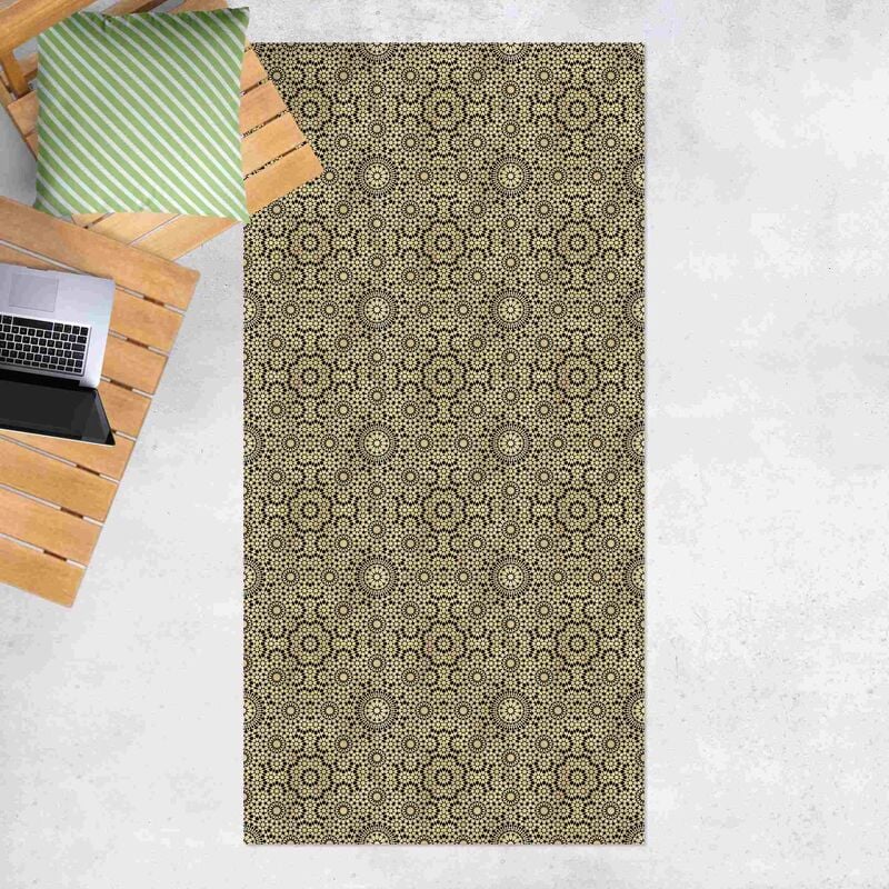 Bilderwelten - Alfombras vinílicas - Oriental Pattern With Golden Stars - Alto 2:1 Dimensión LxA: 200cm x 100cm
Bilderwelten - Alfombras vinílicas - Oriental Pattern With Golden Stars - Alto 2:1 Dimensión LxA: 200cm x 100cm