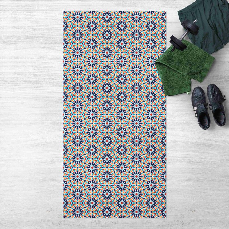 Alfombras vinílicas - Oriental Patterns With Colourful Stars - Alto 2:1 Dimensión LxA: 140cm x 70cm
Alfombras vinílicas - Oriental Patterns With Colourful Stars - Alto 2:1 Dimensión LxA: 140cm x 70cm