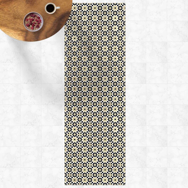 Alfombras vinílicas - Oriental Patterns With Golden Flowers - Panorámico Dimensión LxA: 180cm x 60cm
Alfombras vinílicas - Oriental Patterns With Golden Flowers - Panorámico Dimensión LxA: 180cm x 60cm