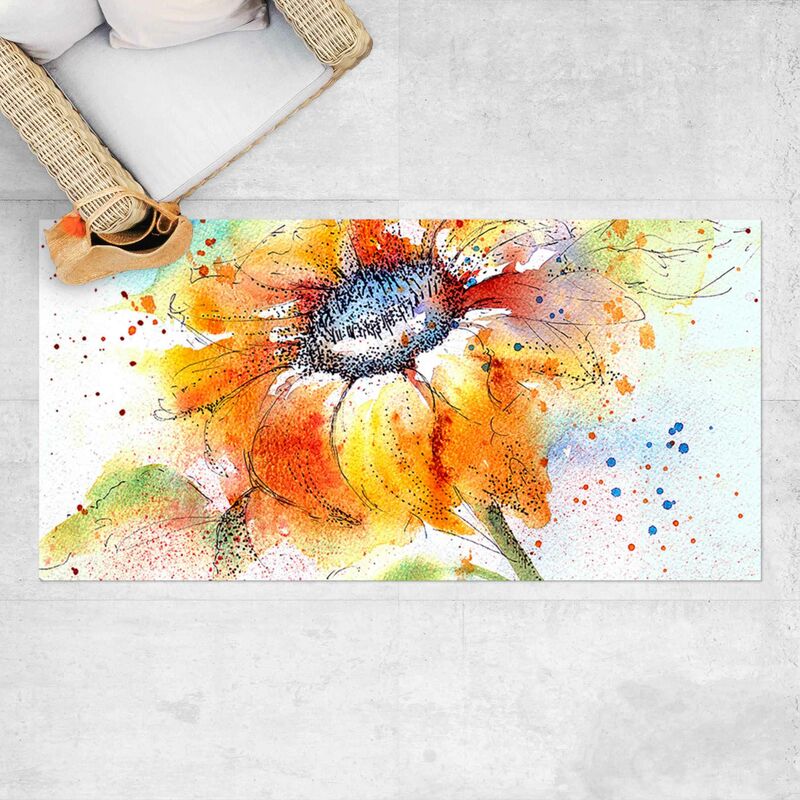 Bilderwelten - Alfombras vinílicas - Painted Sunflower - Apaisado 1:2 Dimensión LxA: 40cm x 80cm
Bilderwelten - Alfombras vinílicas - Painted Sunflower - Apaisado 1:2 Dimensión LxA: 40cm x 80cm