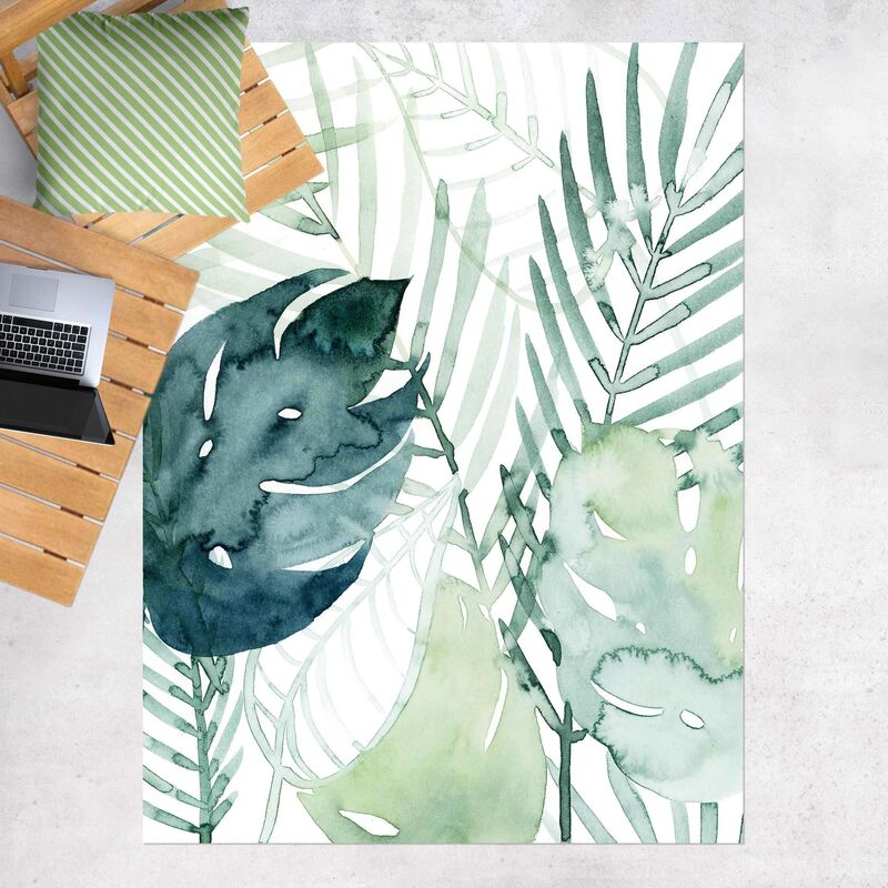 Alfombras vinílicas - Palm Fronds In Watercolour I - Alto 4:3 Dimensión LxA: 60cm x 45cm
Alfombras vinílicas - Palm Fronds In Watercolour I - Alto 4:3 Dimensión LxA: 60cm x 45cm