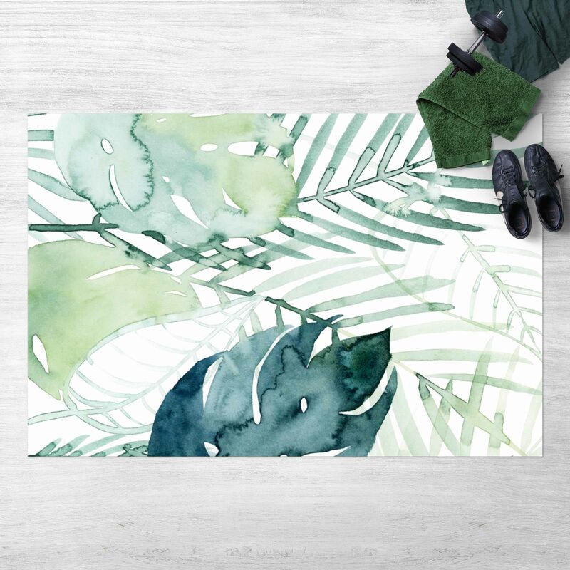 Alfombras vinílicas - Palm Fronds In Watercolour I - Apaisado 2:3 Dimensión LxA: 100cm x 150cm
Alfombras vinílicas - Palm Fronds In Watercolour I - Apaisado 2:3 Dimensión LxA: 100cm x 150cm