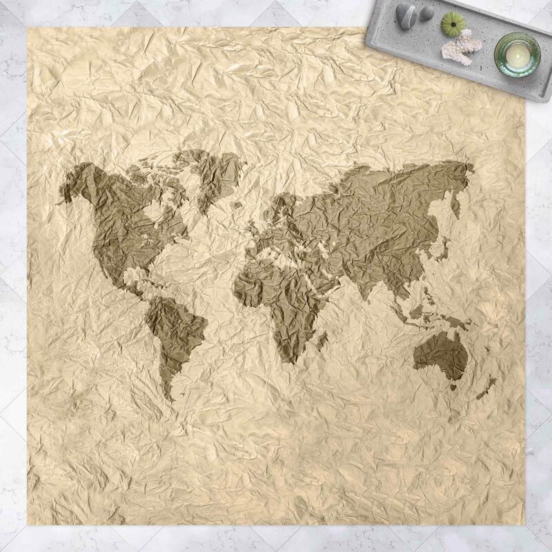 Bilderwelten - Alfombras vinílicas - Paper World Map Beige Brown - Cuadrado 1:1 Dimensión LxA: 140cm x 140cm
Bilderwelten - Alfombras vinílicas - Paper World Map Beige Brown - Cuadrado 1:1 Dimensión LxA: 140cm x 140cm