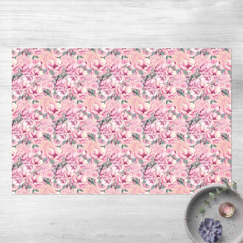 Alfombras vinílicas - Pink Flower Dream Pastel Roses In Watercolour - Apaisado 2:3 Dimensión LxA: 80cm x 120cm
Alfombras vinílicas - Pink Flower Dream Pastel Roses In Watercolour - Apaisado 2:3 Dimensión LxA: 80cm x 120cm