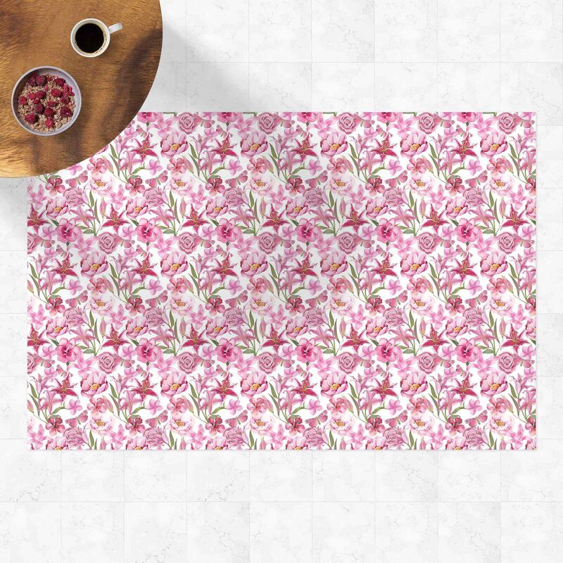 Alfombras vinílicas - Pink Flowers With Butterflies - Apaisado 2:3 Dimensión LxA: 80cm x 120cm
Alfombras vinílicas - Pink Flowers With Butterflies - Apaisado 2:3 Dimensión LxA: 80cm x 120cm