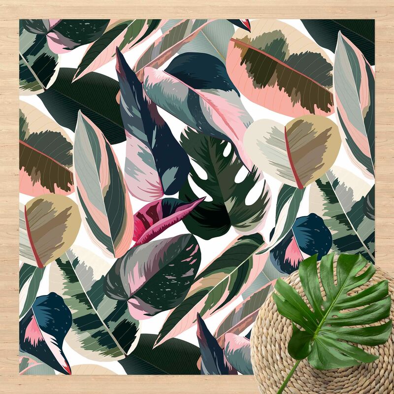 Alfombras vinílicas - Pink Tropical Pattern XXL - Cuadrado 1:1 Dimensión LxA: 40cm x 40cm
Alfombras vinílicas - Pink Tropical Pattern XXL - Cuadrado 1:1 Dimensión LxA: 40cm x 40cm