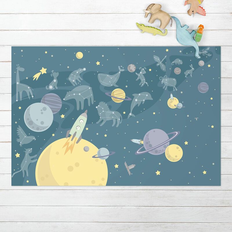 Alfombras vinílicas - Planets With Zodiac And Rockets - Apaisado 2:3 Dimensión LxA: 60cm x 90cm
Alfombras vinílicas - Planets With Zodiac And Rockets - Apaisado 2:3 Dimensión LxA: 60cm x 90cm