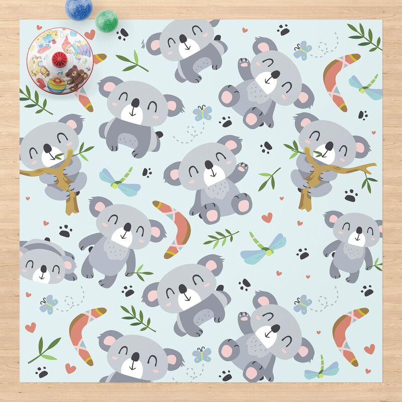 Alfombras vinílicas - Playing Koala Bears With Boomerang In Australia - Cuadrado 1:1 Dimensión LxA: 100cm x 100cm
Alfombras vinílicas - Playing Koala Bears With Boomerang In Australia - Cuadrado 1:1 Dimensión LxA: 100cm x 100cm