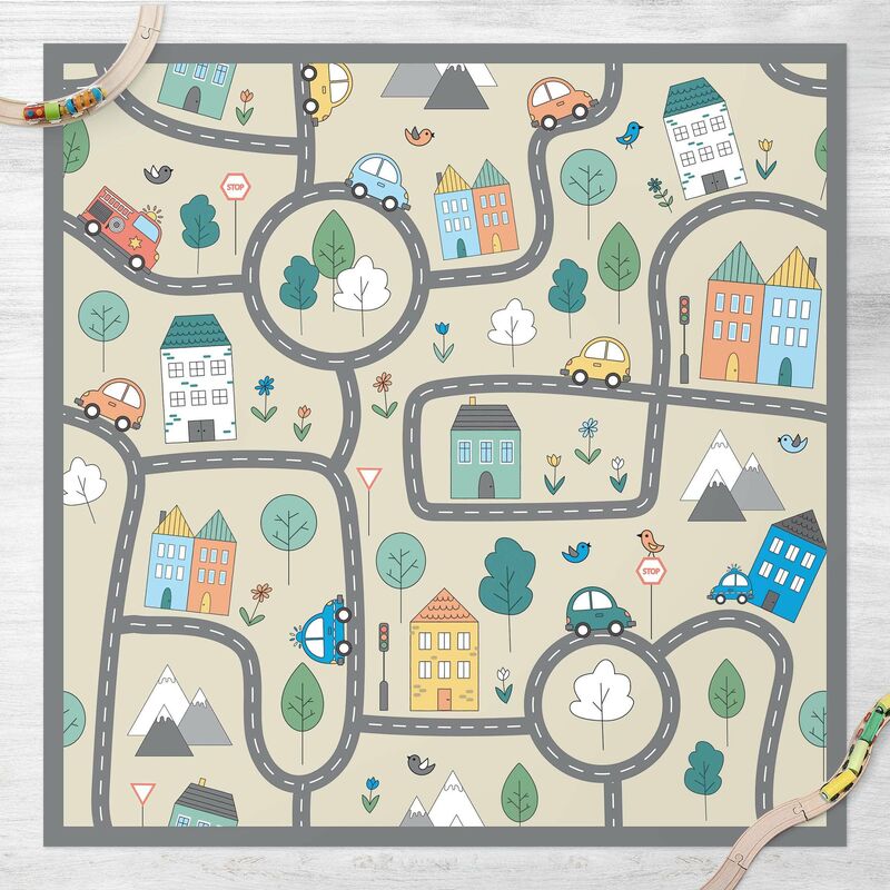 Bilderwelten - Alfombras vinílicas - Playoom Mat City Traffic- Out And About With The Car - Cuadrado 1:1 Dimensión LxA: 120cm x 120cm
Bilderwelten - Alfombras vinílicas - Playoom Mat City Traffic- Out And About With The Car - Cuadrado 1:1 Dimensión LxA: 120cm x 120cm