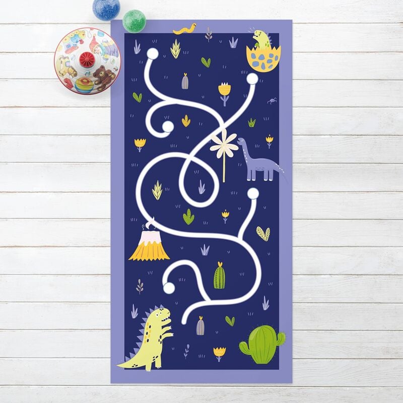 Bilderwelten - Alfombras vinílicas - Playoom Mat Dinosaurs - Dino Mom Looking For Her Baby - Alto 2:1 Dimensión LxA: 80cm x 40cm
Bilderwelten - Alfombras vinílicas - Playoom Mat Dinosaurs - Dino Mom Looking For Her Baby - Alto 2:1 Dimensión LxA: 80cm x 40cm