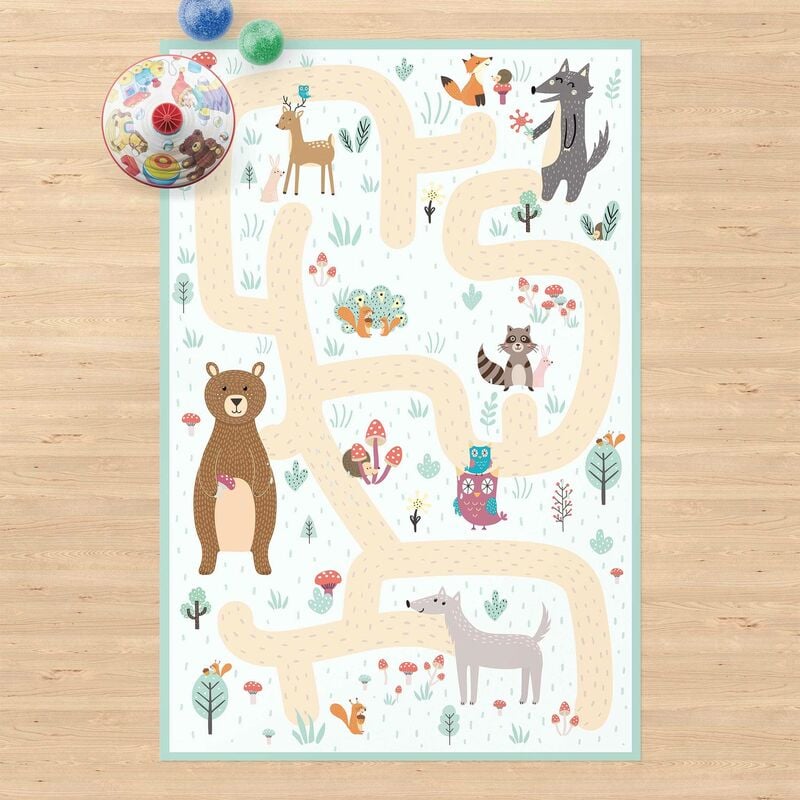 Alfombras vinílicas - Playoom Mat Forest Animals - Friends On A Forest Path - Alto 3:2 Dimensión LxA: 180cm x 120cm
Alfombras vinílicas - Playoom Mat Forest Animals - Friends On A Forest Path - Alto 3:2 Dimensión LxA: 180cm x 120cm