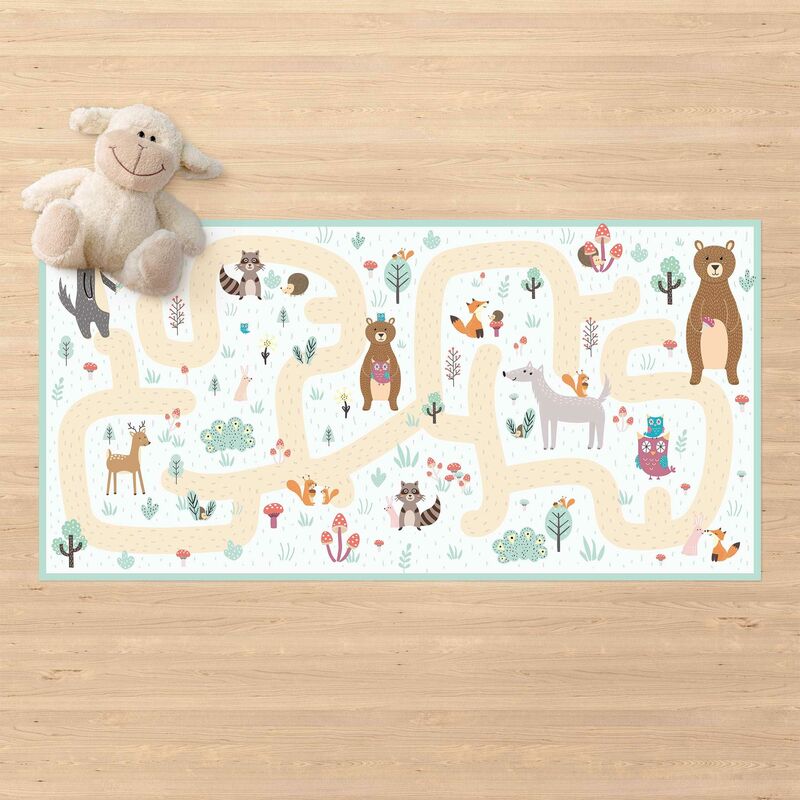 Bilderwelten - Alfombras vinílicas - Playoom Mat Forest Animals - Friends On A Forest Path - Apaisado 1:2 Dimensión LxA: 140cm x 280cm
Bilderwelten - Alfombras vinílicas - Playoom Mat Forest Animals - Friends On A Forest Path - Apaisado 1:2 Dimensión LxA: 140cm x 280cm