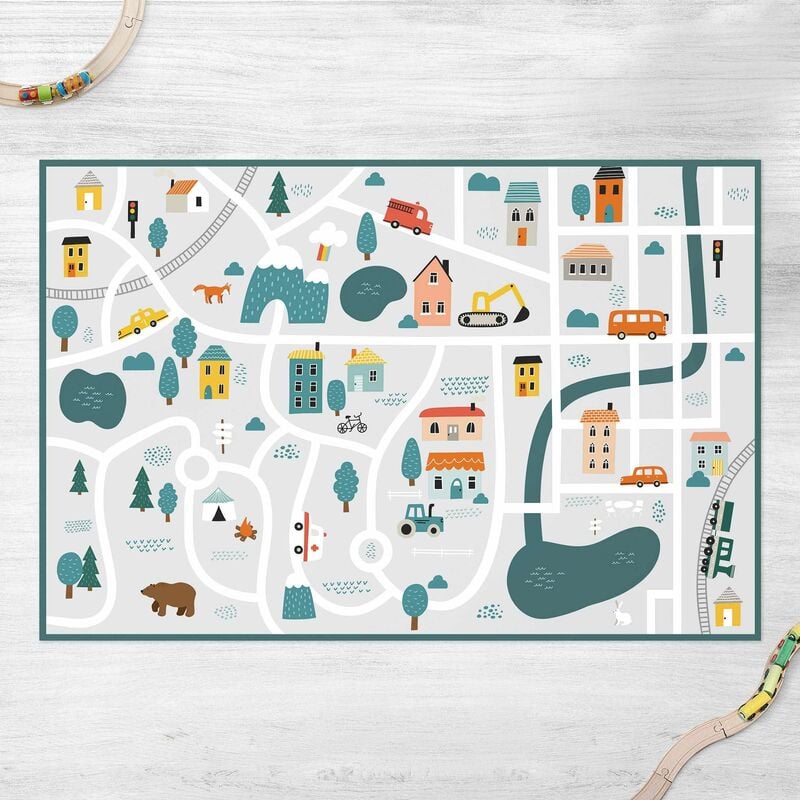 Alfombras vinílicas - Playoom Mat Smalltown - From the City Into Nature - Apaisado 2:3 Dimensión LxA: 100cm x 150cm
Alfombras vinílicas - Playoom Mat Smalltown - From the City Into Nature - Apaisado 2:3 Dimensión LxA: 100cm x 150cm