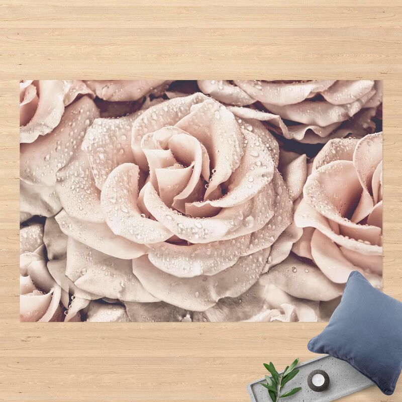Alfombras vinílicas - Roses Sepia With Water Drops - Apaisado 2:3 Dimensión LxA: 120cm x 180cm
Alfombras vinílicas - Roses Sepia With Water Drops - Apaisado 2:3 Dimensión LxA: 120cm x 180cm