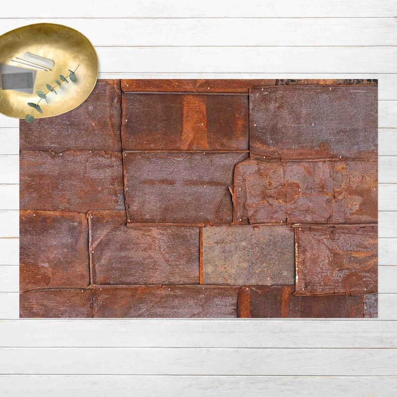 Alfombras vinílicas - Rusty Red Metal Shingles - Apaisado 2:3 Dimensión LxA: 60cm x 90cm
Alfombras vinílicas - Rusty Red Metal Shingles - Apaisado 2:3 Dimensión LxA: 60cm x 90cm