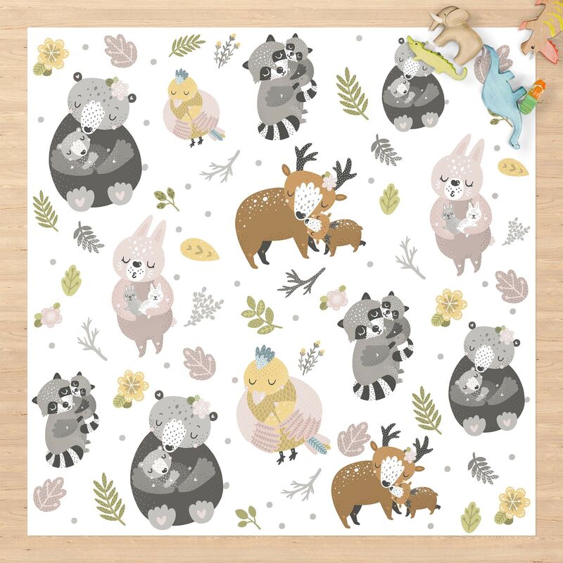 Bilderwelten - Alfombras vinílicas - Scandinavian Animal Family Hugging - Cuadrado 1:1 Dimensión LxA: 140cm x 140cm
Bilderwelten - Alfombras vinílicas - Scandinavian Animal Family Hugging - Cuadrado 1:1 Dimensión LxA: 140cm x 140cm