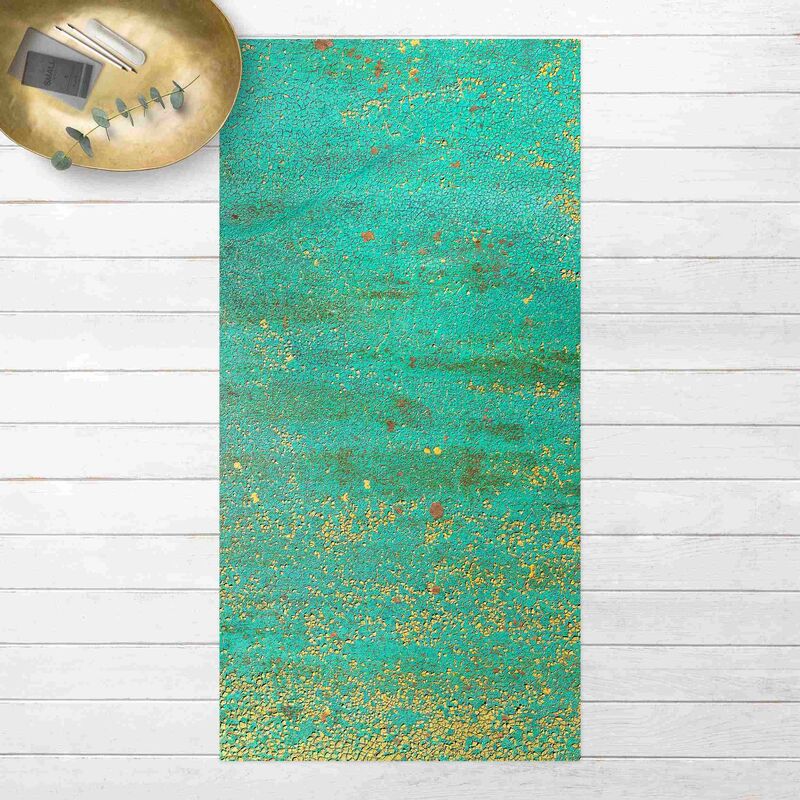 Alfombras vinílicas - Shabby Colour Pigments Yellow And Turquoise - Alto 2:1 Dimensión LxA: 120cm x 60cm
Alfombras vinílicas - Shabby Colour Pigments Yellow And Turquoise - Alto 2:1 Dimensión LxA: 120cm x 60cm