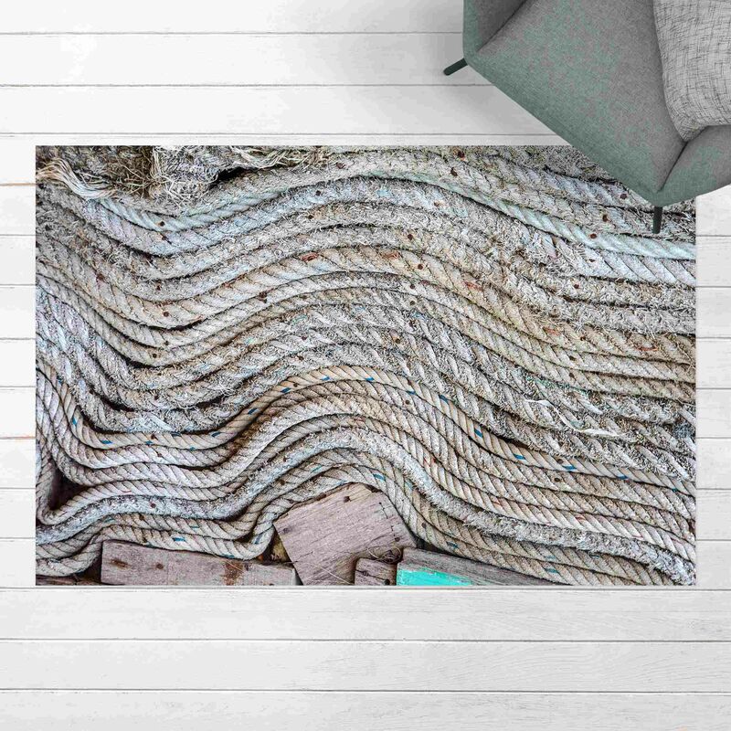 Alfombras vinílicas - Shabby Fishing Rope With Wooden Boards - Apaisado 2:3 Dimensión LxA: 40cm x 60cm
Alfombras vinílicas - Shabby Fishing Rope With Wooden Boards - Apaisado 2:3 Dimensión LxA: 40cm x 60cm
