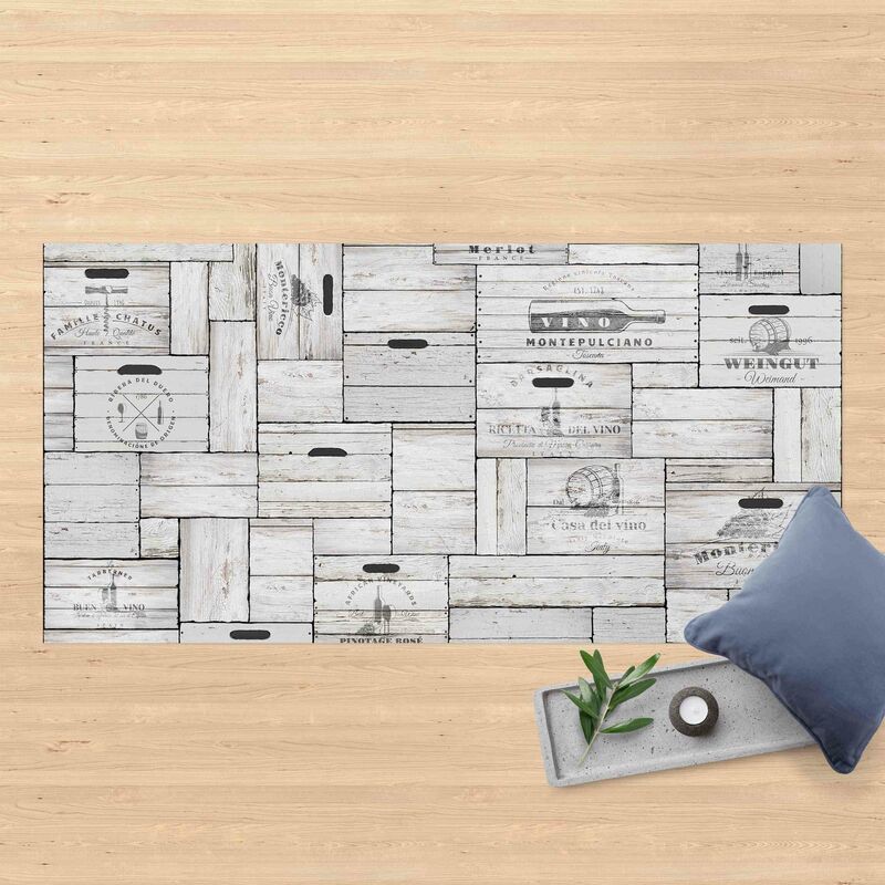 Alfombras vinílicas - Shabby Wooden Crates - Apaisado 1:2 Dimensión LxA: 50cm x 100cm
Alfombras vinílicas - Shabby Wooden Crates - Apaisado 1:2 Dimensión LxA: 50cm x 100cm