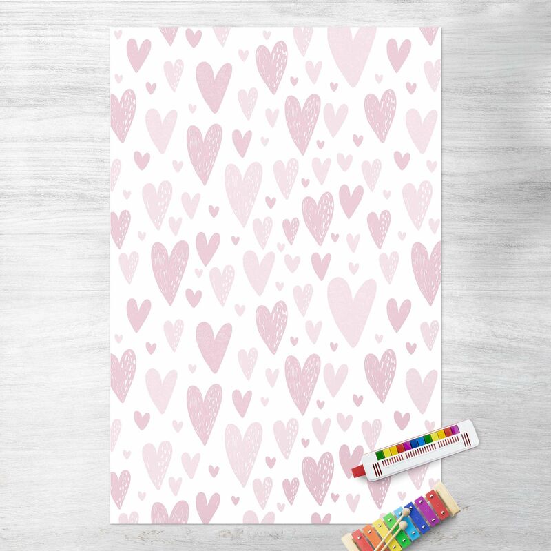 Alfombras vinílicas - Small And Big Drawn Light Pink Hearts - Alto 3:2 Dimensión LxA: 60cm x 40cm
Alfombras vinílicas - Small And Big Drawn Light Pink Hearts - Alto 3:2 Dimensión LxA: 60cm x 40cm