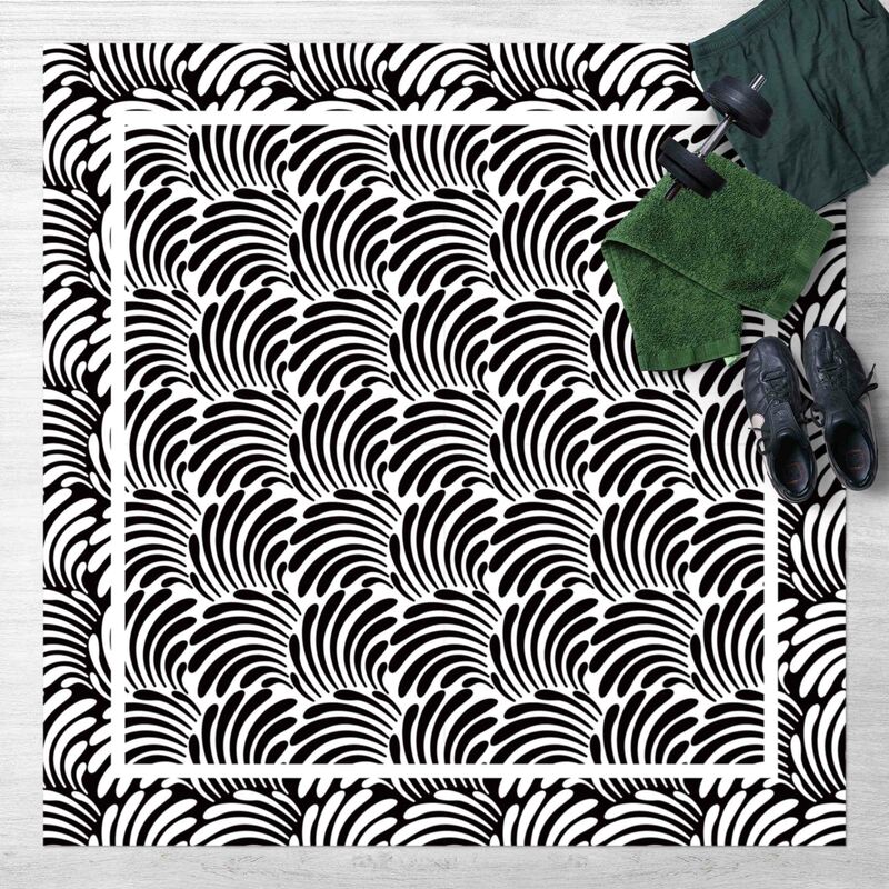 Alfombras vinílicas - Square Leaf Ornament Black And White With Frame - Cuadrado 1:1 Dimensión LxA: 60cm x 60cm
Alfombras vinílicas - Square Leaf Ornament Black And White With Frame - Cuadrado 1:1 Dimensión LxA: 60cm x 60cm