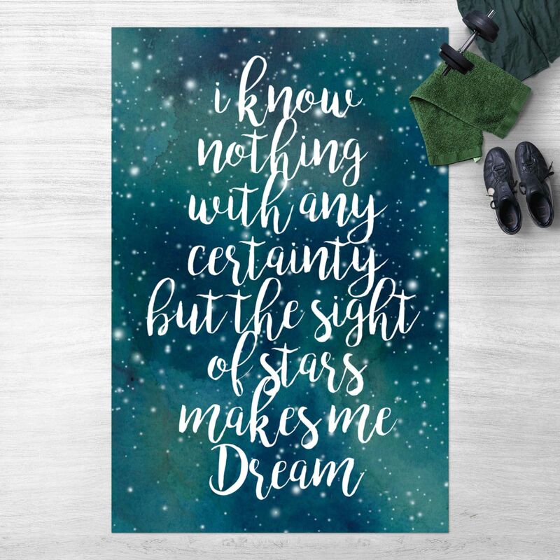 Alfombras vinílicas - Starry Sky Certainty - Alto 3:2 Dimensión LxA: 150cm x 100cm
Alfombras vinílicas - Starry Sky Certainty - Alto 3:2 Dimensión LxA: 150cm x 100cm