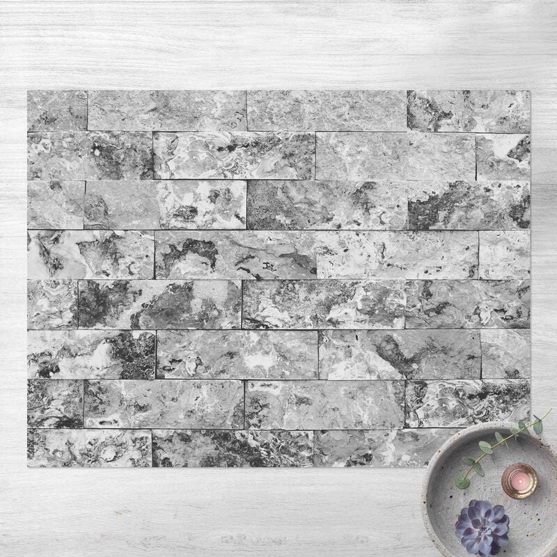 Alfombras vinílicas - Stone Wall Natural Marble Gray - Apaisado 3:4 Dimensión LxA: 90cm x 120cm
Alfombras vinílicas - Stone Wall Natural Marble Gray - Apaisado 3:4 Dimensión LxA: 90cm x 120cm