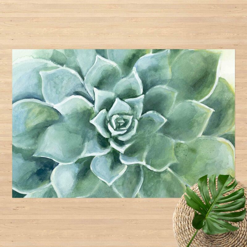Alfombras vinílicas - Succulent Plant Watercolour Dark - Apaisado 2:3 Dimensión LxA: 120cm x 180cm
Alfombras vinílicas - Succulent Plant Watercolour Dark - Apaisado 2:3 Dimensión LxA: 120cm x 180cm