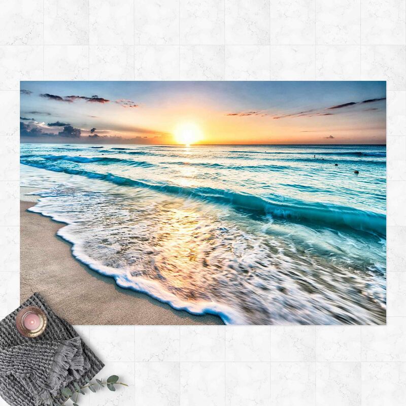 Alfombras vinílicas - Sunset On The Beach - Apaisado 2:3 Dimensión LxA: 60cm x 90cm
Alfombras vinílicas - Sunset On The Beach - Apaisado 2:3 Dimensión LxA: 60cm x 90cm