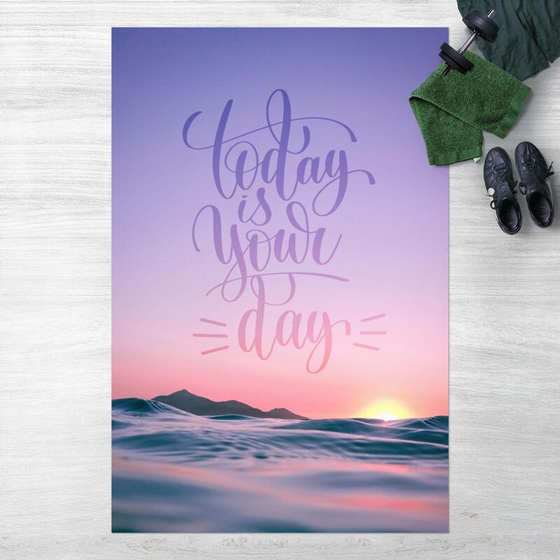 Alfombras vinílicas - Today Is Your Day Sunrise At Ocean - Alto 3:2 Dimensión LxA: 150cm x 100cm
Alfombras vinílicas - Today Is Your Day Sunrise At Ocean - Alto 3:2 Dimensión LxA: 150cm x 100cm