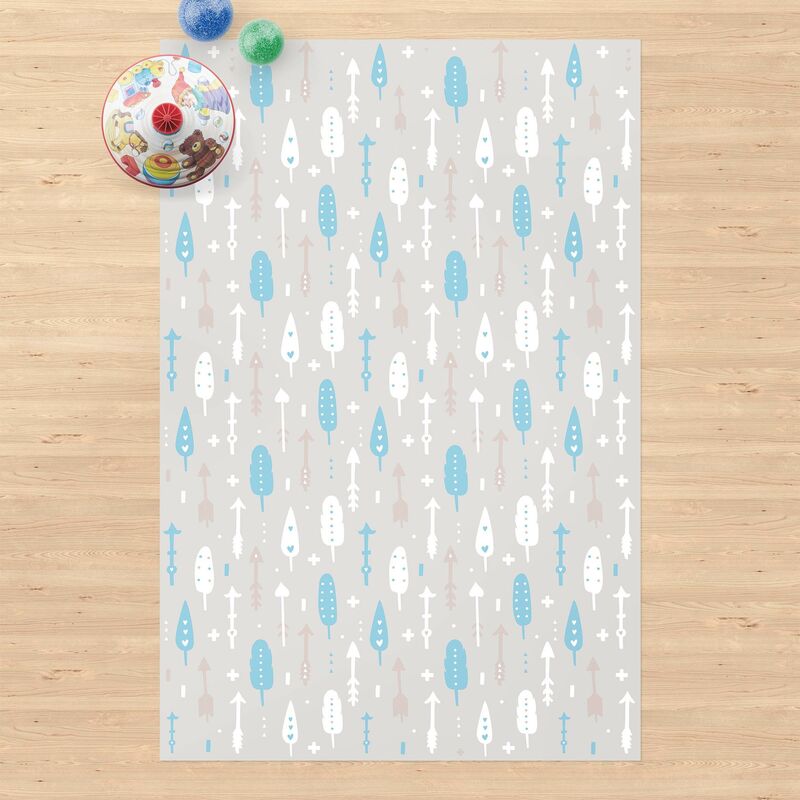 Alfombras vinílicas - Tribal Arrows With Hearts Blue Grey - Alto 3:2 Dimensión LxA: 150cm x 100cm
Alfombras vinílicas - Tribal Arrows With Hearts Blue Grey - Alto 3:2 Dimensión LxA: 150cm x 100cm