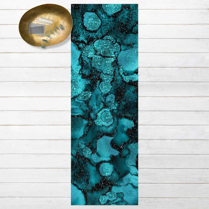 Bilderwelten - Alfombras vinílicas - Turquoise Drop With Glitter - Panorámico Dimensión LxA: 210cm x 70cm
Bilderwelten - Alfombras vinílicas - Turquoise Drop With Glitter - Panorámico Dimensión LxA: 210cm x 70cm