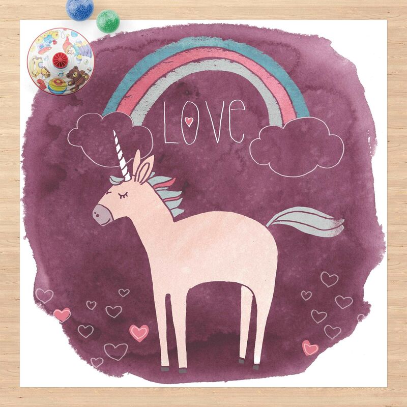 Alfombras vinílicas - Unicorn Troop - Love - Cuadrado 1:1 Dimensión LxA: 80cm x 80cm
Alfombras vinílicas - Unicorn Troop - Love - Cuadrado 1:1 Dimensión LxA: 80cm x 80cm