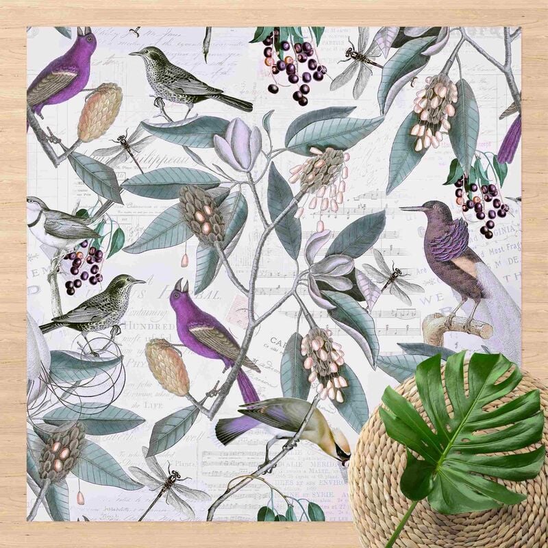 Bilderwelten - Alfombras vinílicas - Vintage Collage - Nostalgic Birds - Cuadrado 1:1 Dimensión LxA: 40cm x 40cm
Bilderwelten - Alfombras vinílicas - Vintage Collage - Nostalgic Birds - Cuadrado 1:1 Dimensión LxA: 40cm x 40cm