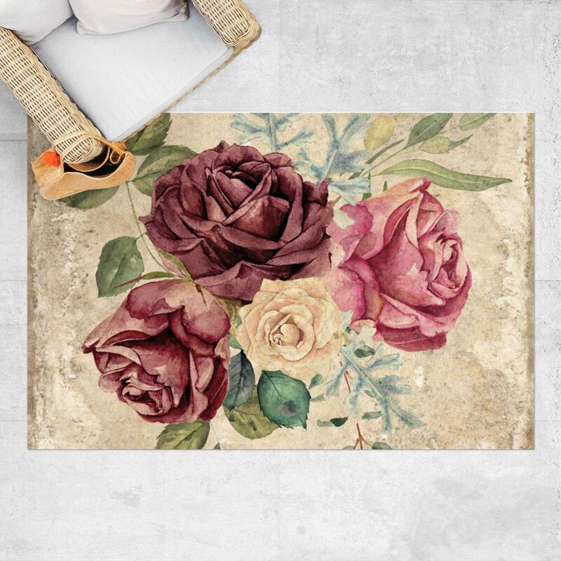 Alfombras vinílicas - Vintage Roses And Hydrangea - Apaisado 2:3 Dimensión LxA: 140cm x 210cm
Alfombras vinílicas - Vintage Roses And Hydrangea - Apaisado 2:3 Dimensión LxA: 140cm x 210cm