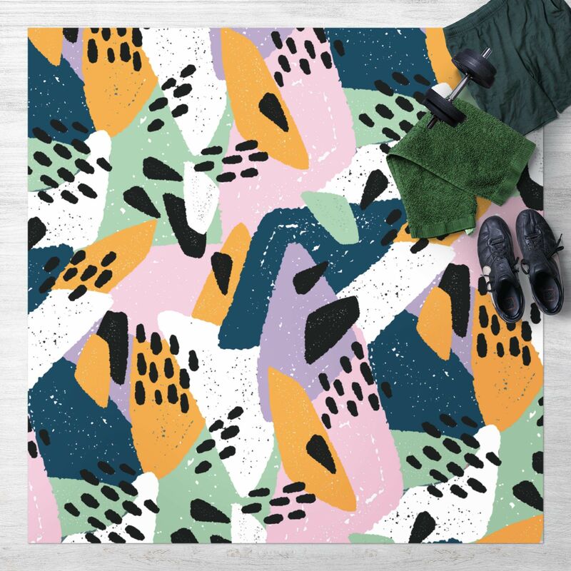 Bilderwelten - Alfombras vinílicas - Vividly Colourful Pattern With Dots - Cuadrado 1:1 Dimensión LxA: 100cm x 100cm
Bilderwelten - Alfombras vinílicas - Vividly Colourful Pattern With Dots - Cuadrado 1:1 Dimensión LxA: 100cm x 100cm