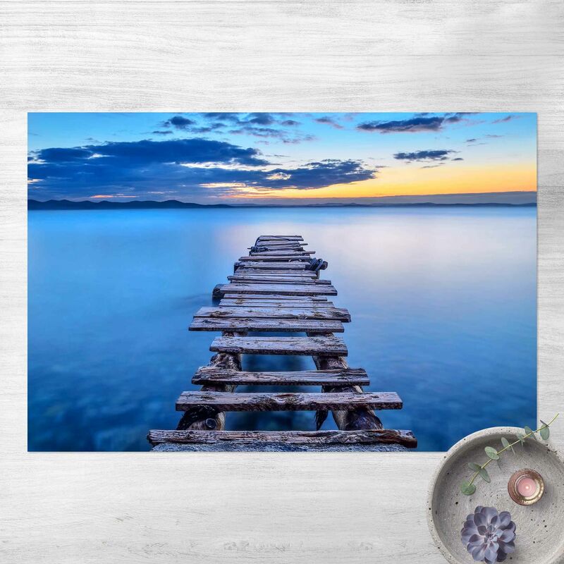 Bilderwelten - Alfombras vinílicas - Walkway Into Calm Waters - Apaisado 2:3 Dimensión LxA: 140cm x 210cm
Bilderwelten - Alfombras vinílicas - Walkway Into Calm Waters - Apaisado 2:3 Dimensión LxA: 140cm x 210cm