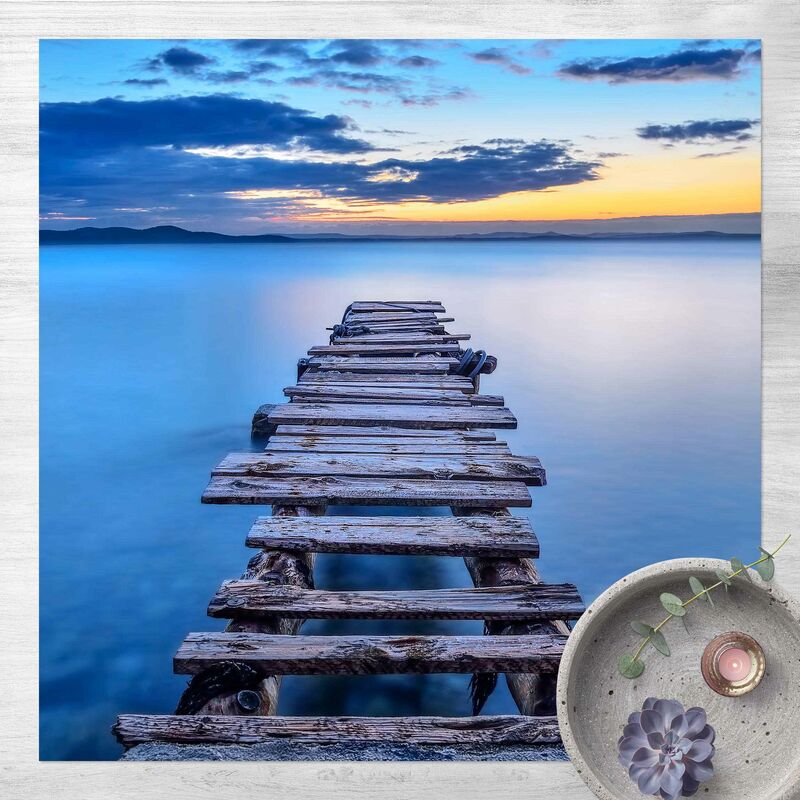 Bilderwelten - Alfombras vinílicas - Walkway Into Calm Waters - Cuadrado 1:1 Dimensión LxA: 120cm x 120cm
Bilderwelten - Alfombras vinílicas - Walkway Into Calm Waters - Cuadrado 1:1 Dimensión LxA: 120cm x 120cm