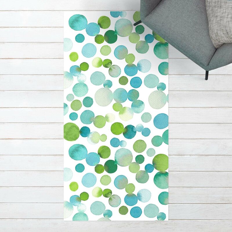 Bilderwelten - Alfombras vinílicas - Watercolour Dots Confetti In Bluish Green - Alto 2:1 Dimensión LxA: 280cm x 140cm
Bilderwelten - Alfombras vinílicas - Watercolour Dots Confetti In Bluish Green - Alto 2:1 Dimensión LxA: 280cm x 140cm