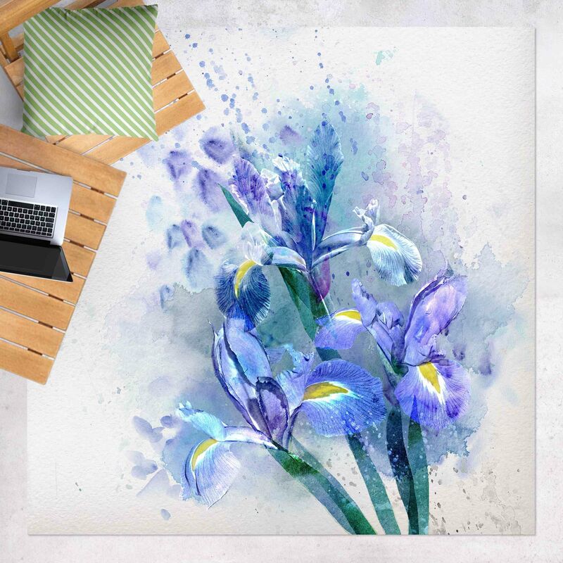 Alfombras vinílicas - Watercolour FLowers Iris - Cuadrado 1:1 Dimensión LxA: 60cm x 60cm
Alfombras vinílicas - Watercolour FLowers Iris - Cuadrado 1:1 Dimensión LxA: 60cm x 60cm